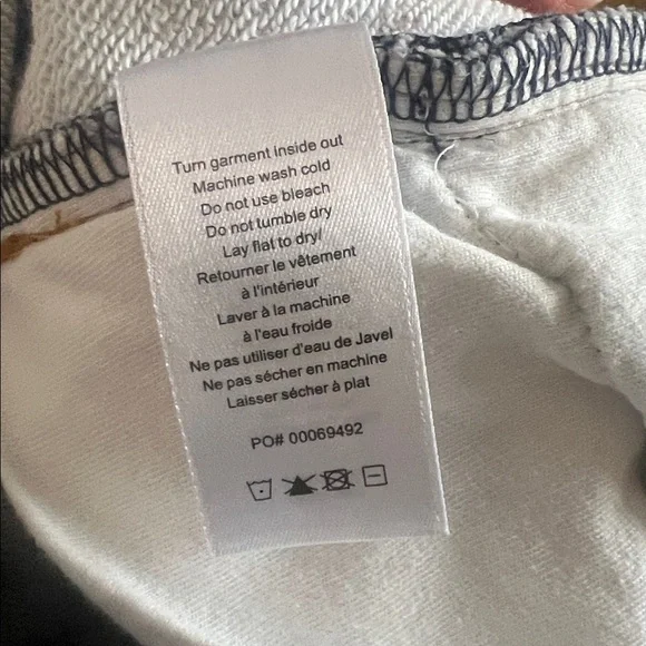 Rag & Bone Miramar Sofie Ankle Length Pants Wide Leg Cotton Terry Venice - Picture 13 of 15